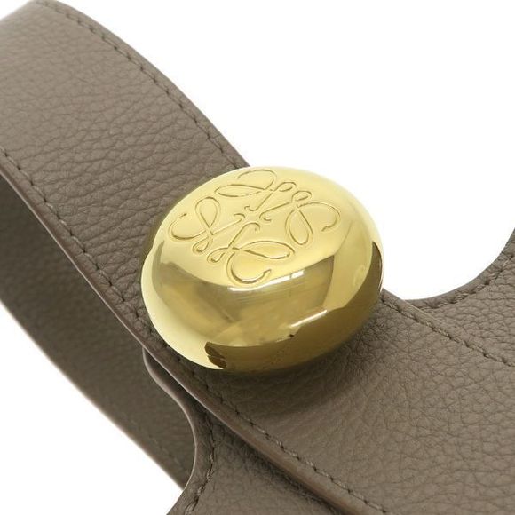 Loewe Pebble Bucket Bag Mini (soft Grain Calf) Aanbbbmx02 [grade A - Picture 6 of 9